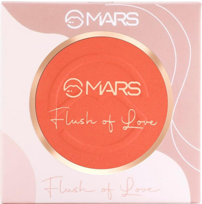 MARS Flush of Love Face Blusher for Face Makeup | Matte Finish, Highly Pigmented(Shade-12)
