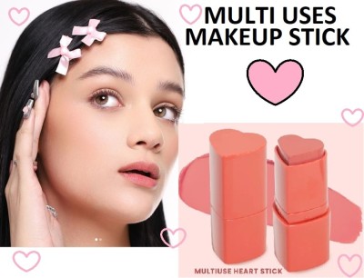 HUZURLU POPULAR HEART SHAPE ALL DAY LONG BLUSH STICK(Mauve)