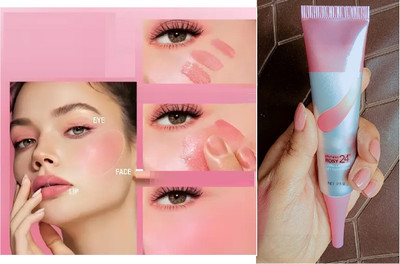 GABBU new Professional Blusher highly bendable blusher(rose pink)