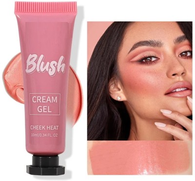 luzimaisa Perfect Matte Finish Gel Highly Pigmented | Long-Lasting Formull Blusher(pink)