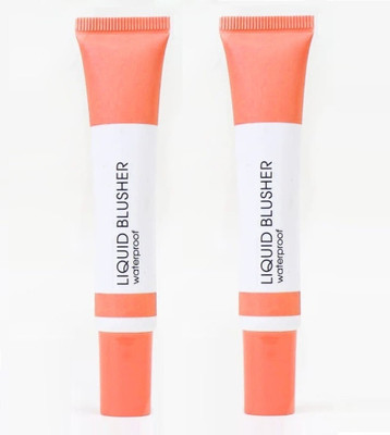 MR.THINDZ New_Peach Matte Liquid Cream Blush Makeup Lightweight Velvet Mousse Texture(Peachy Orange)