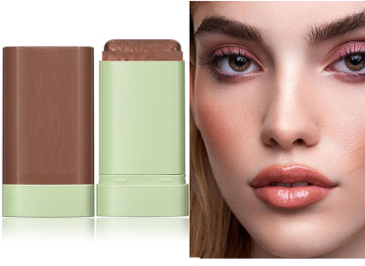 GFSU - GO FOR SOMETHING UNIQUE Beauty Tinted Solid Blush Stick For Cheeks(brown)
