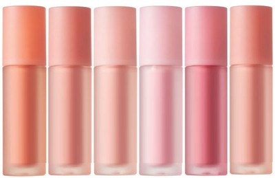 YAWI 3D Water Proof Blusher tint liquid combo of 6(PINK)