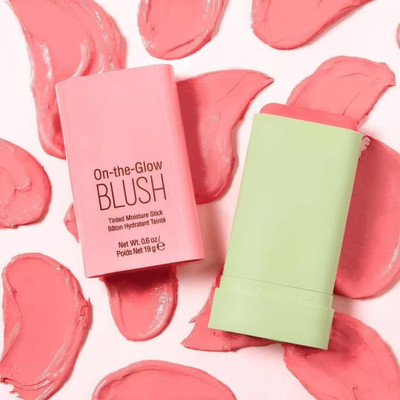 THTC Blush Stick - Multi-Use Makeup Stick for Cheeks and Lips with Hydrating Formula(pink)