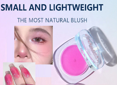 tanvi27 Jelly Blusher Shining Color Changing Blush(PINK)