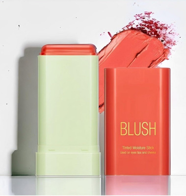 THTC Makeup blush Stick for cheek and lips(ORANGE)