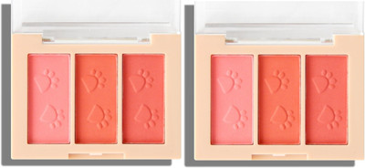 REIMICHI Love your cheeks 3 color matte blusher(multi colour)