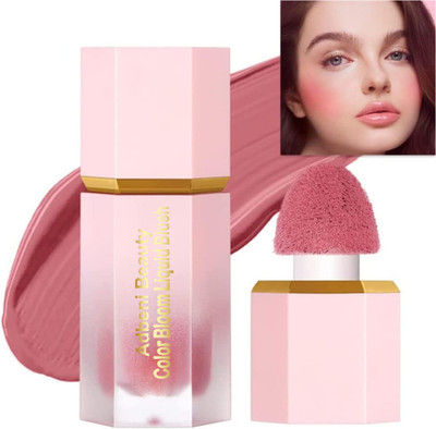 adbeni Color Bloom Liquid Blush | Long-Lasting Matte Finish, Waterproof Formula(Shade-01)