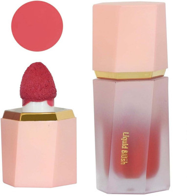 nn Highly Pigmented | Lightweight & Long-Lasting Formula Liquid Blusher(Dark Pink)
