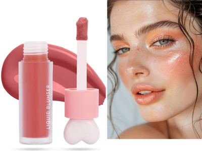 GULGLOW99 Liquid Blush Velvet Finish Long-Lasting Non-fading(CPRAL PEACH)