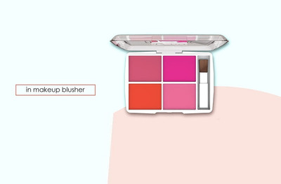 JANOST Makeup Blush 4 Colors Cheek Touch Blusher Palette High Quality(MULTICOLOR)