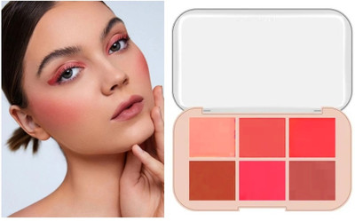 AFARAXIA Nourishing Powder Blush For Matte Finish(multicolour)