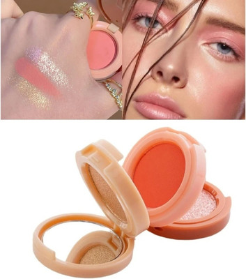 USBK BEST 3 IN 1 BLUSHER & HIGHLIGHTER COMPACT(MULTI-COLOR)