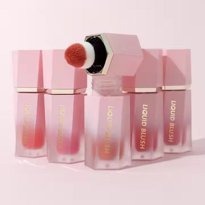 REIMICHI Matte Finish Liquid Blush Waterproof Blusher Soft Cream Makeup(MULTICOLOR)