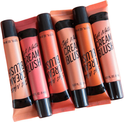 ADJD Multi colour Cheek Blush Makeup Brighten Liquid Blush Waterproof(multi colour)