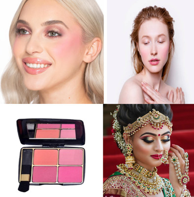 PERLENTE Glowing Edition Ultra Blusher Palette(multicolor)