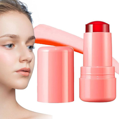 nn super perfect orange new jelly blusher lipstick eye shadow 3 in 1(orange)