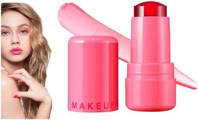 WOONGMI Multi-Use Makeup Stick for Cheeks and Lips with Hydrating Formula(CHILL)