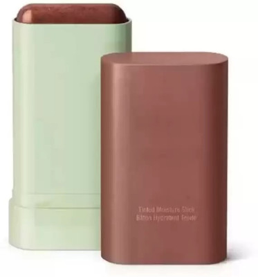 EVERERIN Cream Blush Stick - Multi-Use Makeup Stick for Cheeks and Lips(Brown)