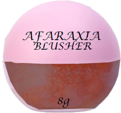 AFARAXIA Korean Face Blusher Highly Pigmented & Easy to Blend | Lightweight Natural(BRICK PINK)
