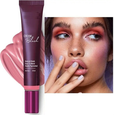 CATERINACHIARA Highly Pigmented & Dewy Finish-Long-Lasting Blush(perfect pink)