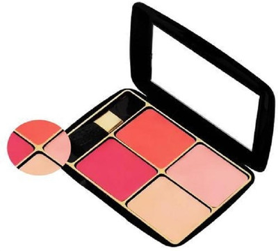 JANOST 4 Color Blusher Palette Pressed Powder Blush(MULTICOLOR)