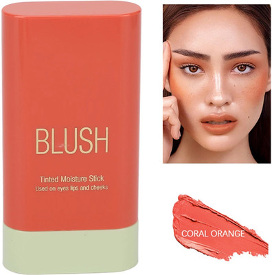 Jiwoo long lasting matte finish blusher--(orange)