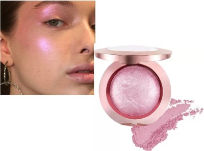 DARYUE FACE MAKEUP SHIMMERY SHINE BAKED BLUSHER FOR GIRL & WOMAN(pink)