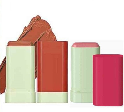 GABBU Multi Purpose Combo Brown and pink Blusher Stick Water Proof(brown)