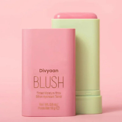 Divyaan Beauty Multi-Use Makeup Blush Stick for Daily use(Pink)