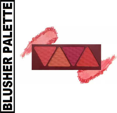 nn easy to use new makeup blusher palette perfect pack of 1(multi color)
