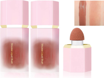 ADJD liquid Face Makeup Tint Liquid Blusher Waterproof & Smudgeproof(CHOCOLATE)