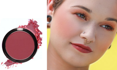 GABBU Red Professional Blusher with highly bendable shades(red)