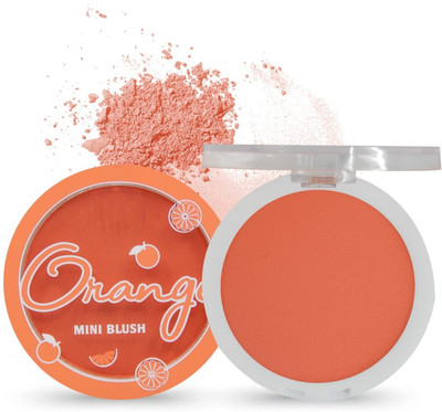 Arcanuy FACE MAKE UP MINI POCKET BLUSHER PALETTE(ORANGE)