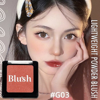 Yuency Cheeks Ultra Pigmented and Blendable for Natural Glow Blusher Palette(peach)