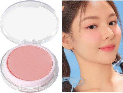ADJD Nourishing Powder Blush For Matte Finish(Light pink)