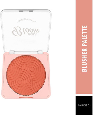 nuvya Matte Finish Blush for Everyday Natural Look S1(Salmon)