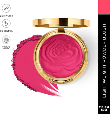 Lakmé Showstopper Collection Rouge Bloom Powder BlushVintage Rose -12g(Vintage Rose)
