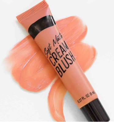 Emijun Buildable, long-lasting pigment cheeks tint Cream Blush(SOFT PEACH)