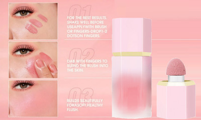 KAIASHA LONG -LASTING LIQUID STICK BLUSHER(PEACH)