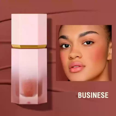 Jiwoo Waterproof matte liquid face blusher(peach)