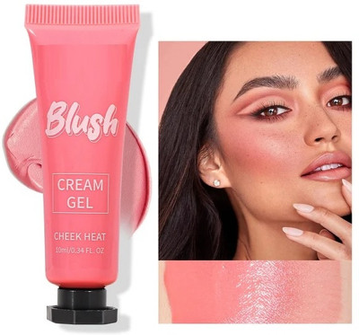 THTC Long-Wearing And Smudge Proof Cream Gel Blusher(rose flash)