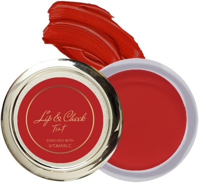 Latixmat Lip And Cheek Tint - Tinted Lip Balm For Girls - Lip Tint Cheek Blush For Women(red)