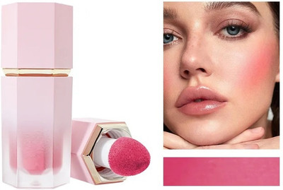 luzimaisa Velvet Liquid Blush Matte Highly Pigmented Easily Blendable(pink)