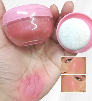 MYEONG Multipurpose Blush Lip, Cheek & Eye Easily Blendable Blush(Peach)
