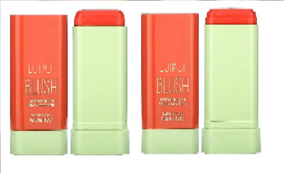 Lui Pui Matte Finish For All Skin | Cream Blush Stick for Cheeks & Lips,(ORANGE)