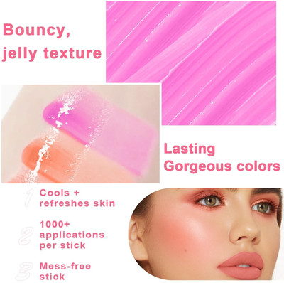 Jiwoo TINT MAKEUP GELLY STICK BLUSHER**2(MULTI COLOUR)