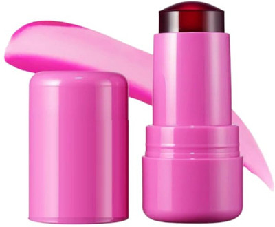 nn soft and smooth new jelly blusher stick perfect 3 in 1 use(pink)