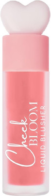 Arcanuy Peach Pink Color Liquid Blush/Cream Blush Makeup for Cheeks,Natural-Look(Peach Pink)
