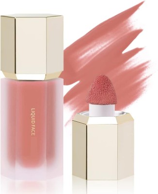 ADJD Liquid Blush Waterproof Multi-purpose Facial Nourishing Blush Stick Cheek(pink peach)